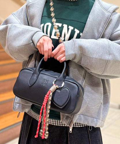 BEAMS HEART BOSTON BAG WITH CHARM