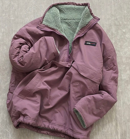 NA460 REVERSIBLE HALF ZIP BOA BLOUSON