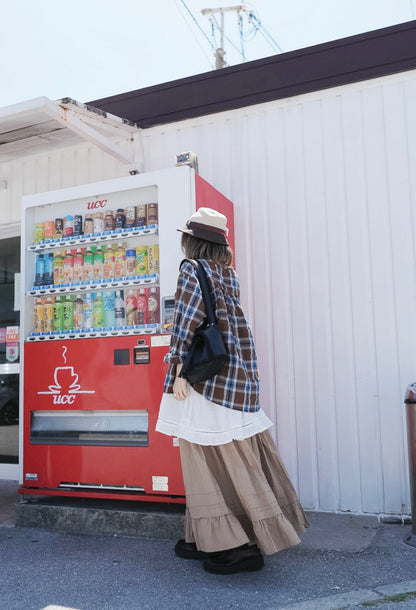 CB100 SEERSUCKER LAYER DRESS