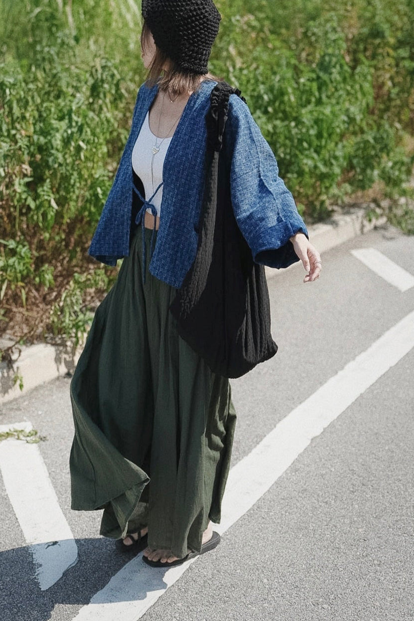 NA497 FRILL TOTE BAG