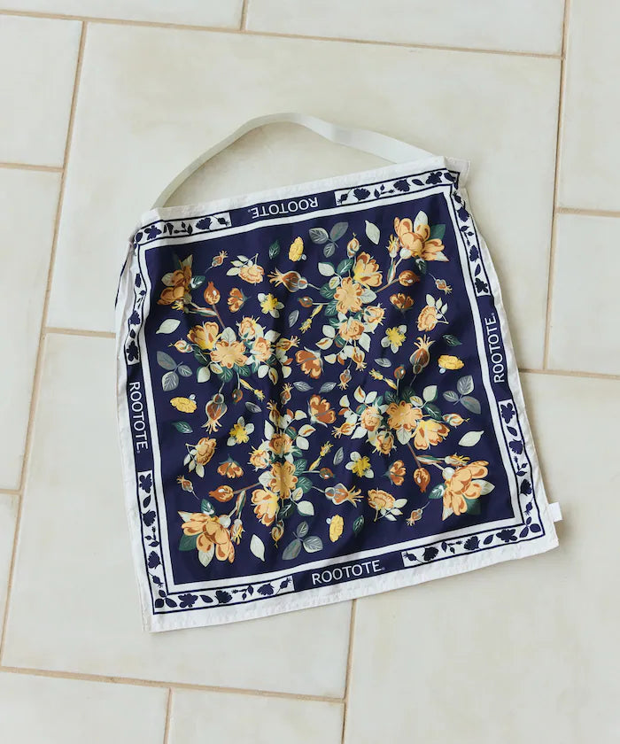 ROOTOTE 🇯🇵JAPAN SQUARE SCARF TOTE BAG / 4 Patterns