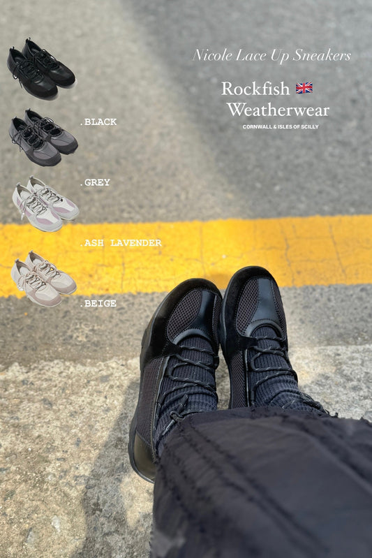 Rockfish🇬🇧Weatherwear - Nicole Laceup Sneakers