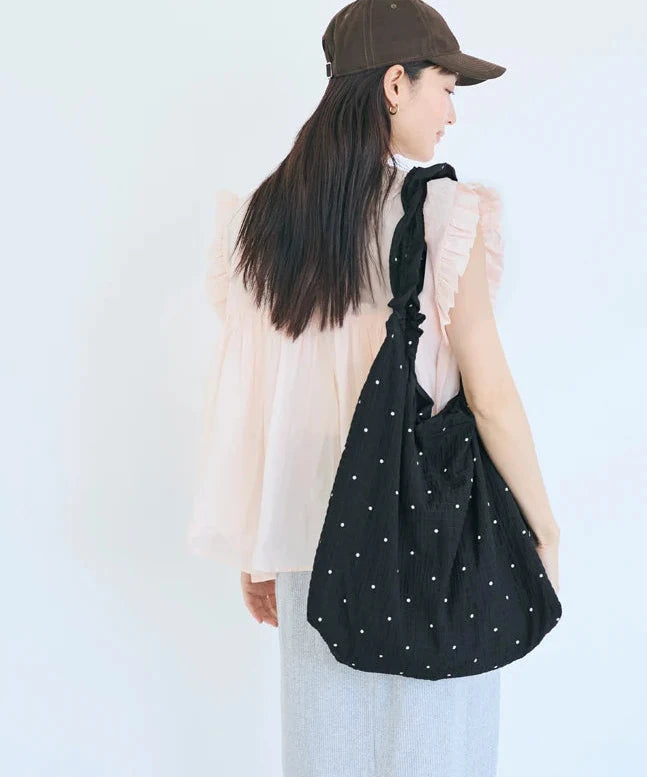 NA497 FRILL TOTE BAG