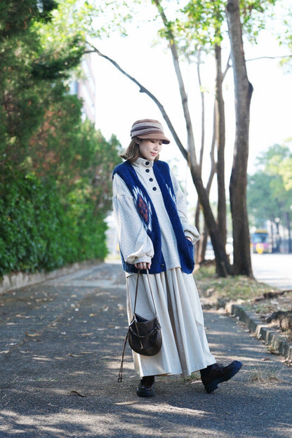 MZ914 KND CHIMAYO BRUSHED KNIT VEST