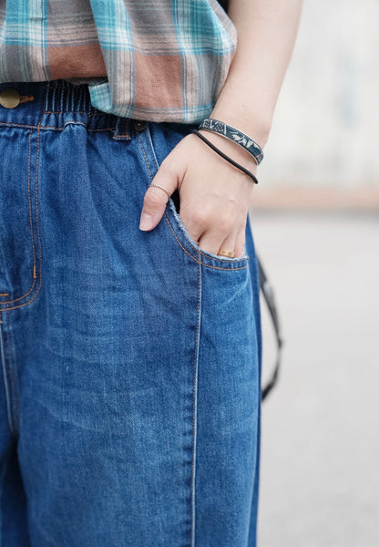CB121 STRIPED DENIM JEANS