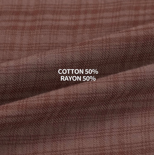 MZ991 RAYON PLAID SHIRT