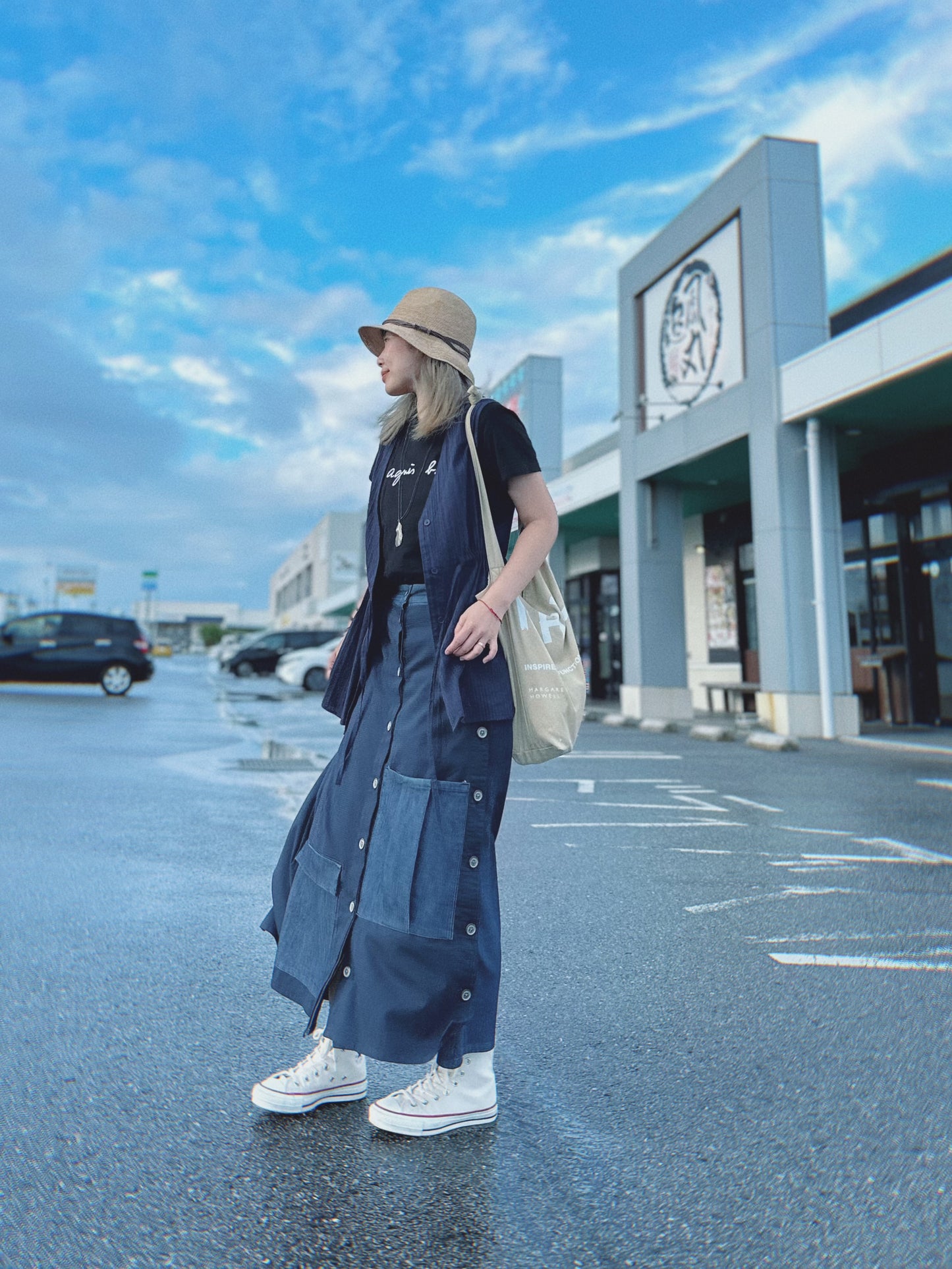 MZ-189 Lily Trilby Straw Hat
