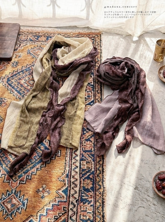 MZ958 HANDMADE PATCHWORK SCARF