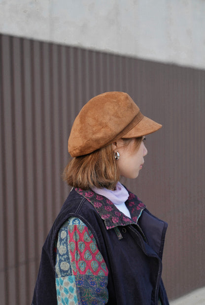 MZ870 VELET NEWSBOY CAP