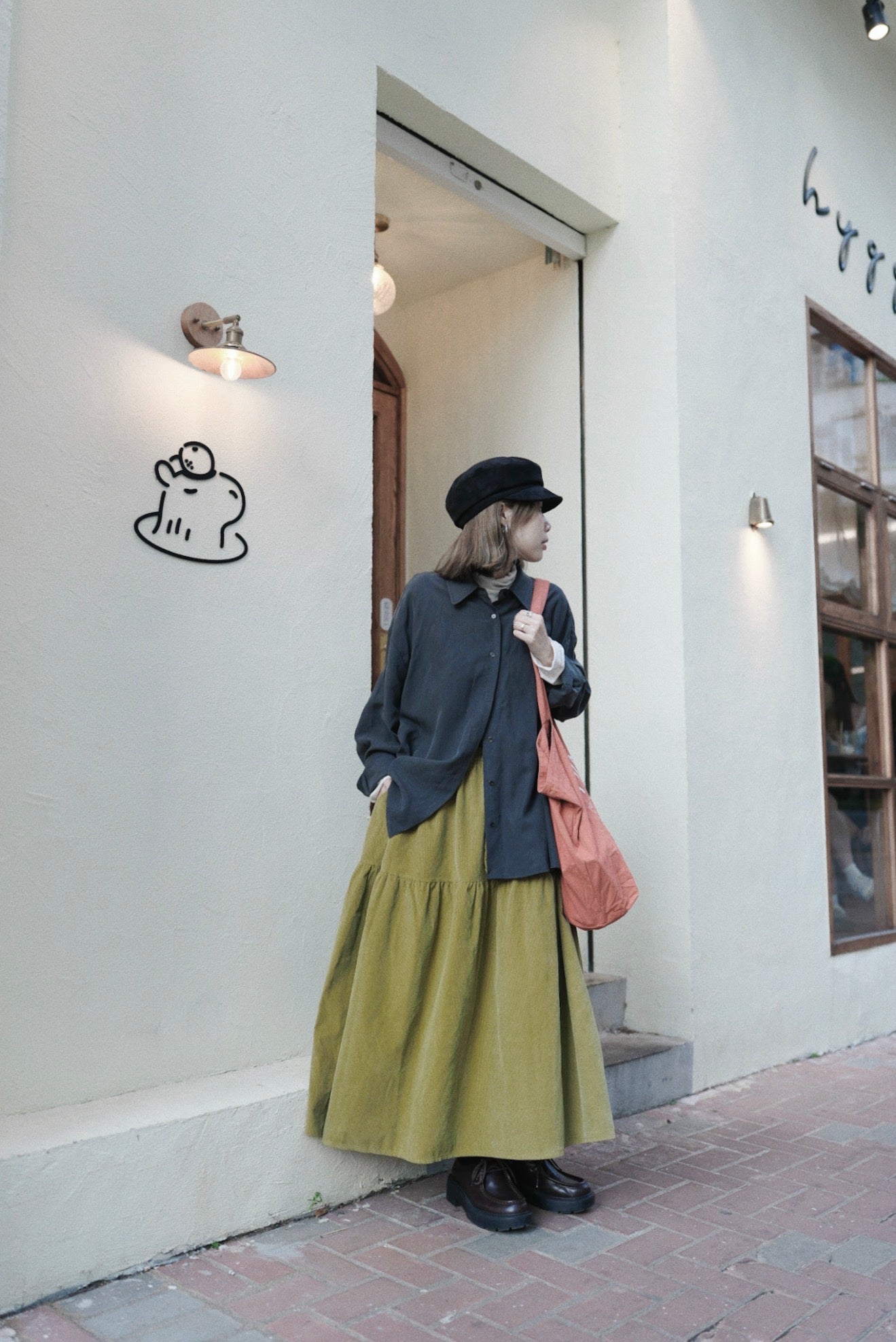 MZ857 OVERSIZED TENCEL SUEDE SHIRT