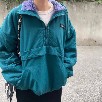 NA460 REVERSIBLE HALF ZIP BOA BLOUSON