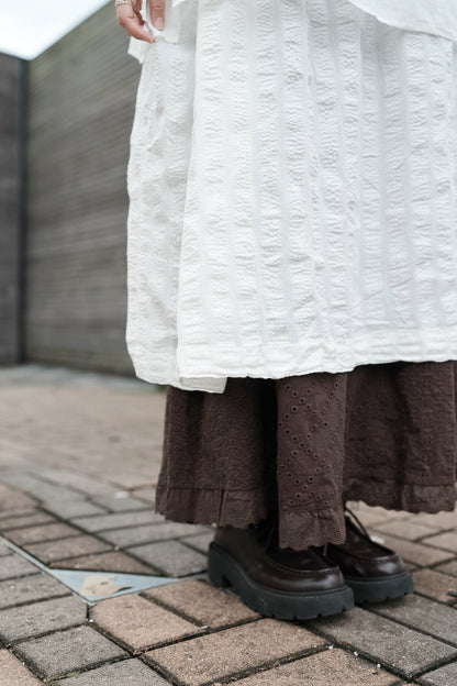 CB144 2WAY CRINKLE DOBBY DRESS