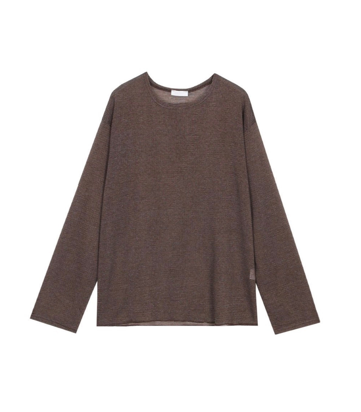 MB047 STRIPED SHEER LONG TEE