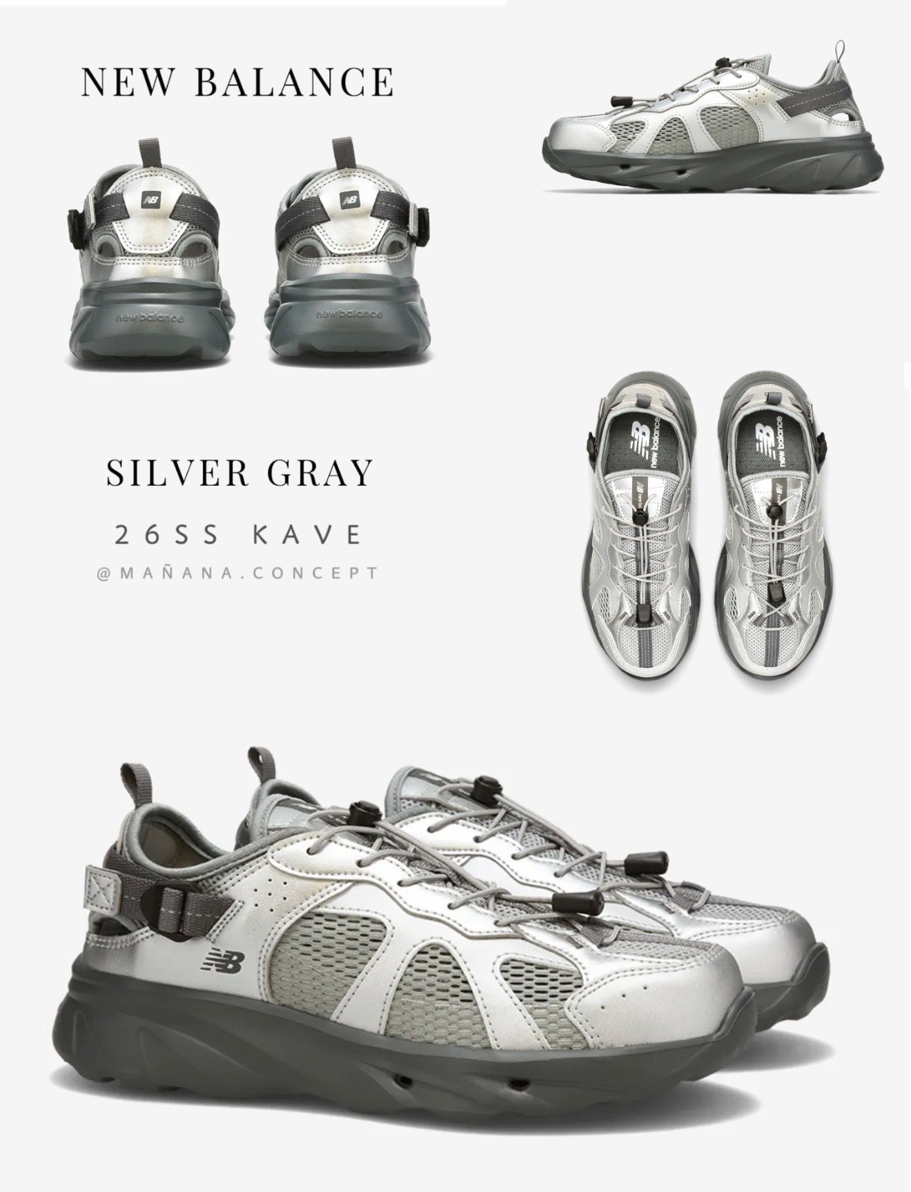 NEW BALANCE KAVE - UTILITY SNEAKER SANDAL