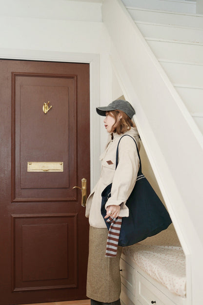 MZ922 OVERSIZED POCKET FLEECE SHIRT