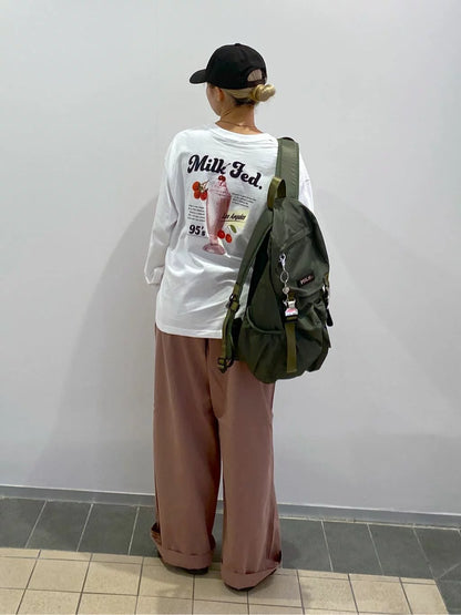 CA597 MILKFED. LOGO PLATE BACKPACK