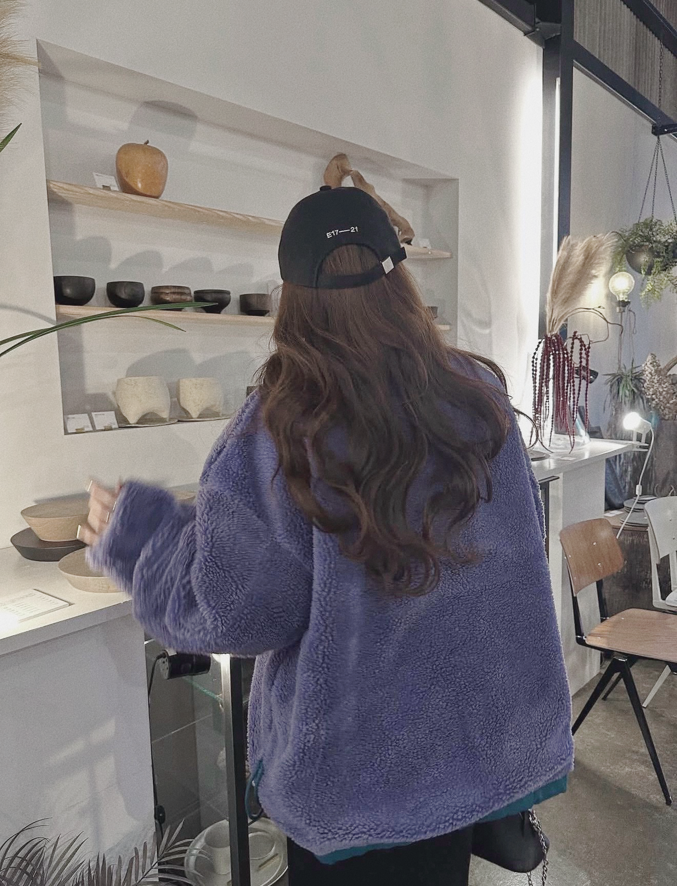 NA460 REVERSIBLE HALF ZIP BOA BLOUSON