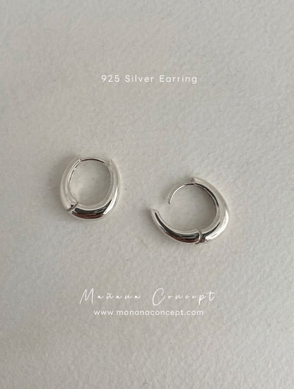MB042 SILVER 925 EARRINGS〔 L'Heure Bleue 〕