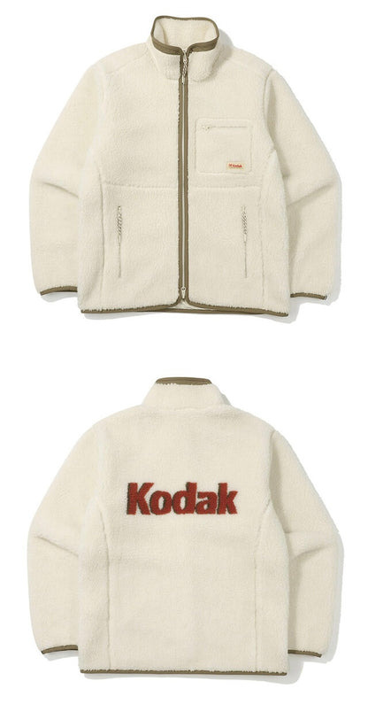 KODAK STAND NECK FLEECE JACKET