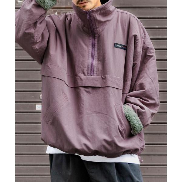 NA460 REVERSIBLE HALF ZIP BOA BLOUSON