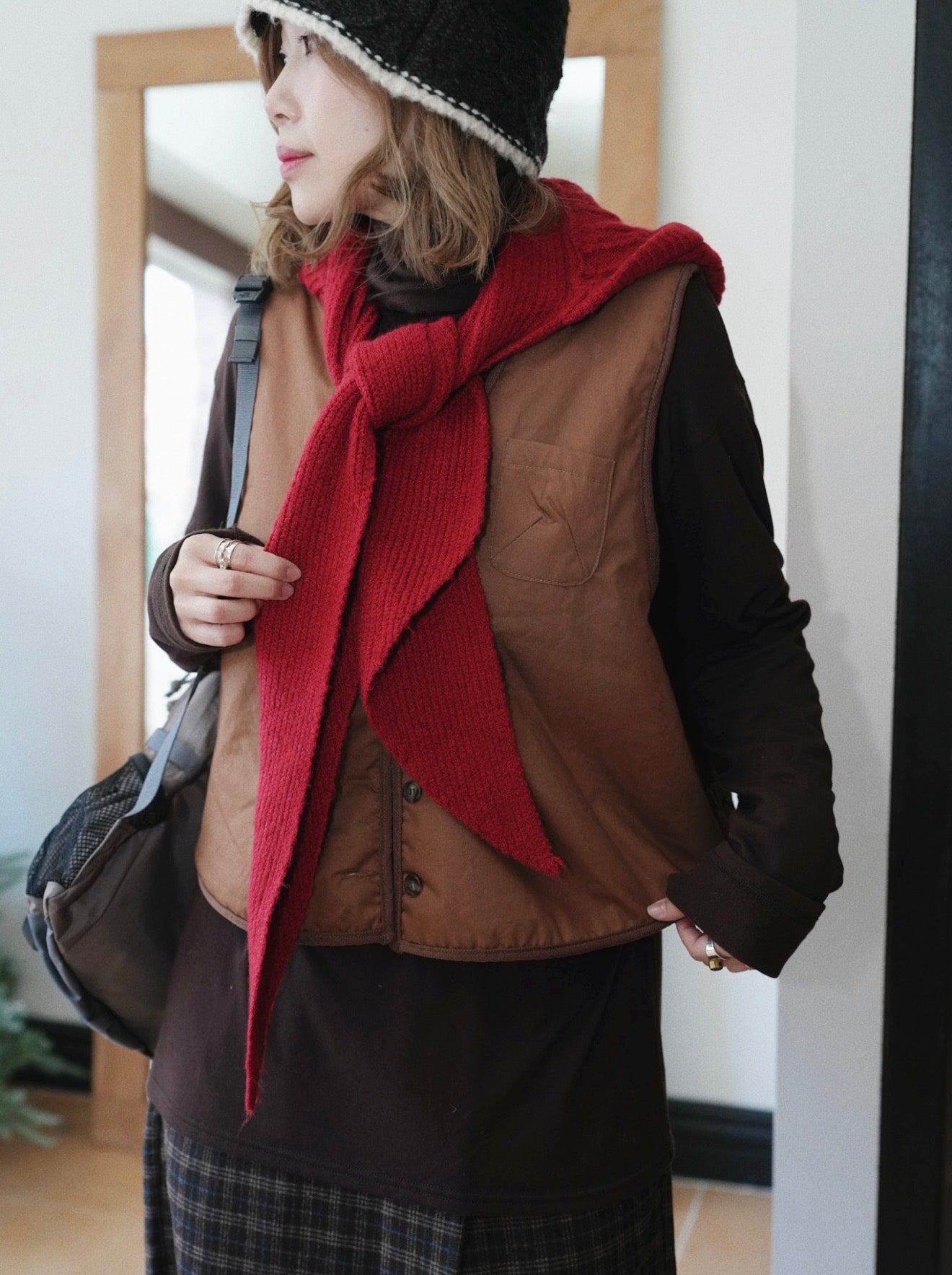 MZ941 2WAY FLEECE VEST