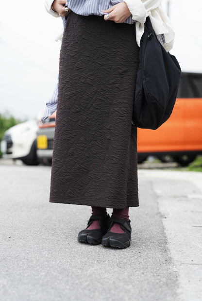 MA468 JACQUARD PENCIL SKIRT