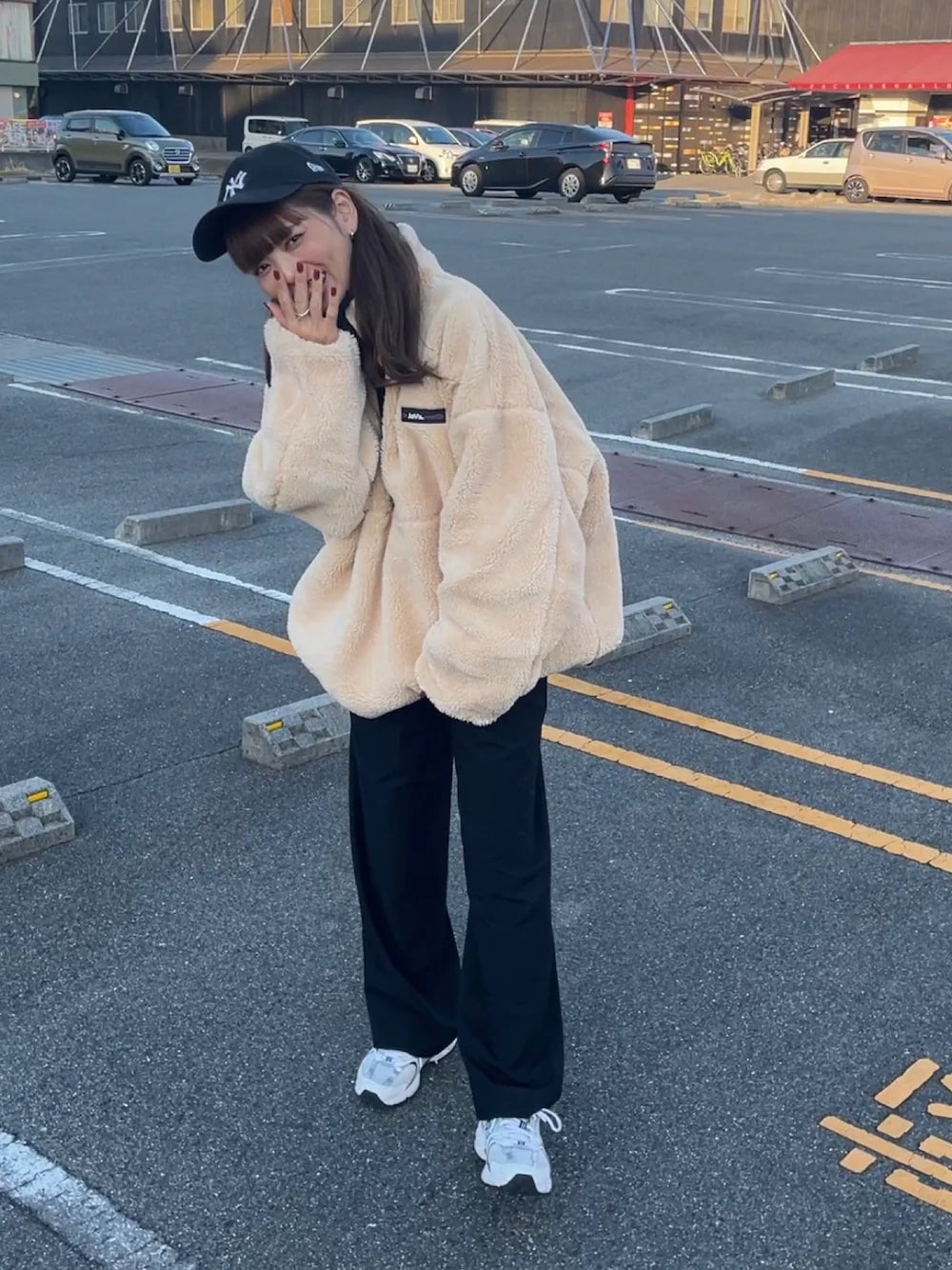 NA460 REVERSIBLE HALF ZIP BOA BLOUSON