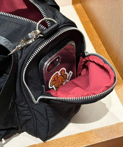 BEAMS x CTRL FREAK - MILITARY CHARM BOSTON BAG
