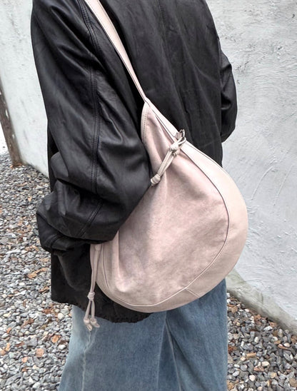 MZ899 KWANI CURVEE HOBO SUEDE BAG