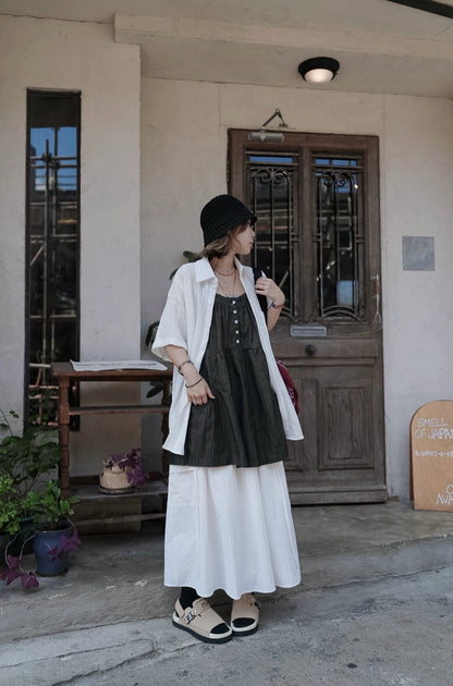 MB032 NYLON POCKET SKIRT
