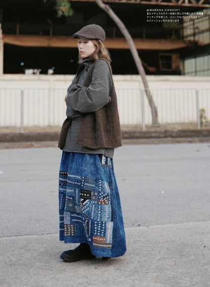 MZ919 WOOL SPLIT VEST TOP