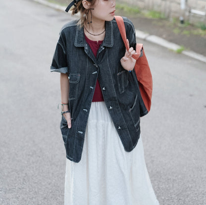 CB125 DENIM POCKET SHIRT