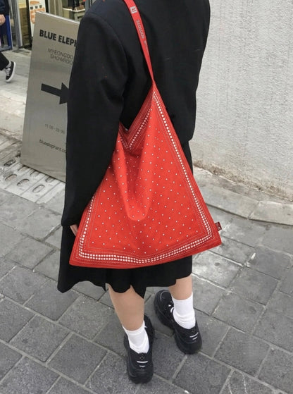 ROOTOTE 🇯🇵JAPAN SQUARE SCARF TOTE BAG / 4 COLORS