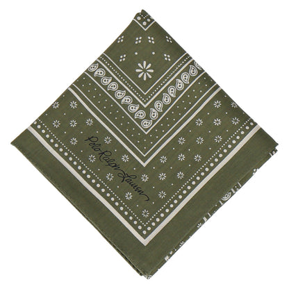 NA455 POLO RALPH LAUERN PAISLEY SCARF 🇯🇵 Made in Japan
