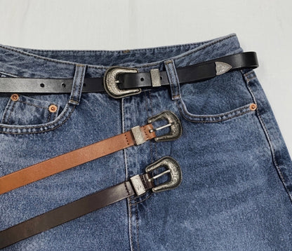 MZ627 GENUINE LEATHER LACE BELT