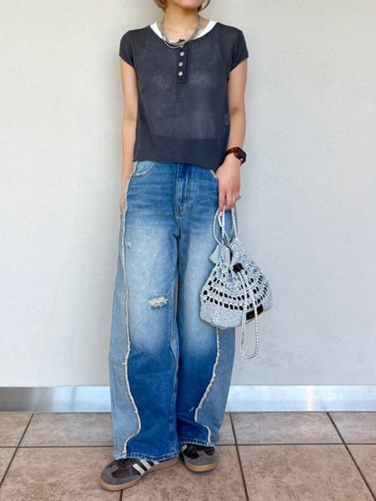 🇯🇵THEATRE PRODUCTS - LAME MESH SHOULDER BAG (限定聯乘款）
