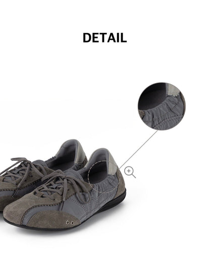 KHIHO SKIA PINKING SHIRRING SNEAKERS