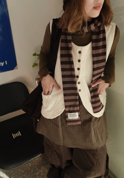 MZ942 RETRO COTTON VEST