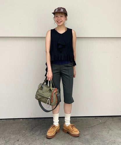 BEAMS x CTRL FREAK - MILITARY CHARM BOSTON BAG