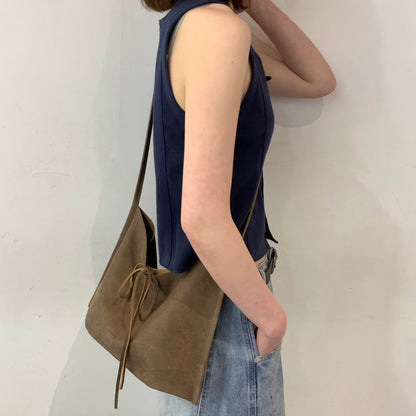 MB017 HANDMADE LEATHER FLAT CROSS BAG (斜孭+單肩款）