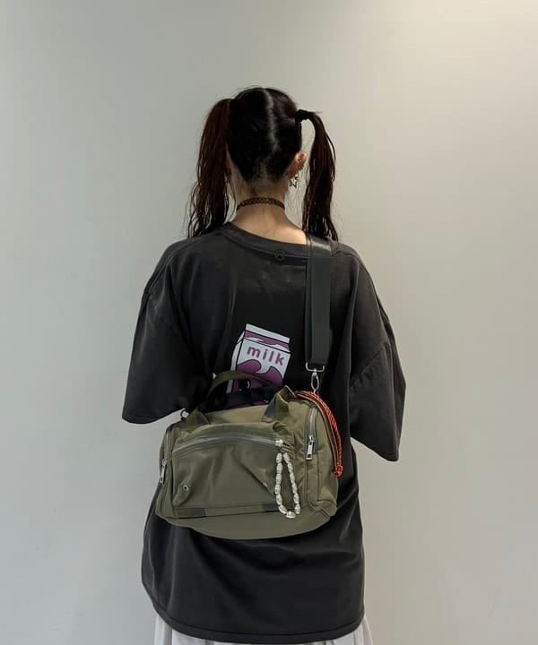BEAMS x CTRL FREAK - MILITARY CHARM BOSTON BAG