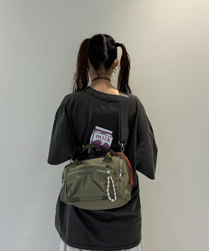 BEAMS x CTRL FREAK - MILITARY CHARM BOSTON BAG