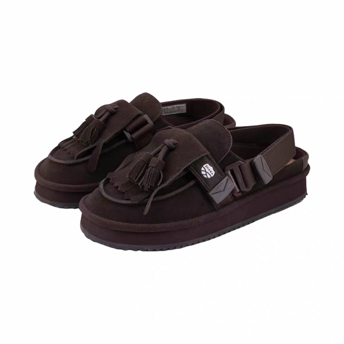 ❗️🔔限時中❗️SHAKA - MOC MULE TASSEL SUEDE