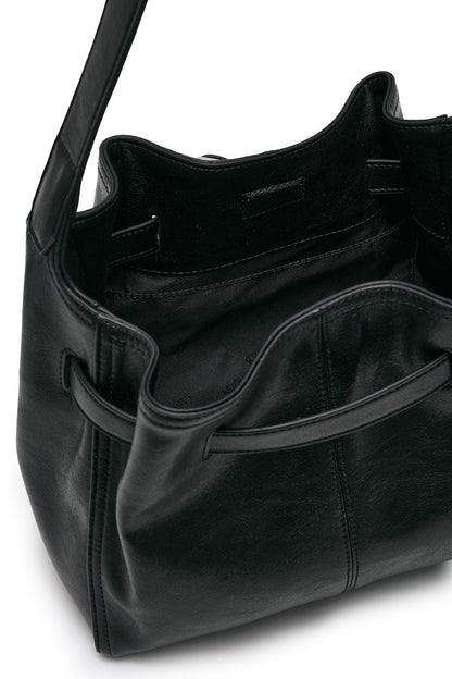 MATIN KIM BELTED VOLUNN BUCKET BAG