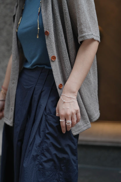 MZ817 LT-WEIGHT PLEATED CULOTTES