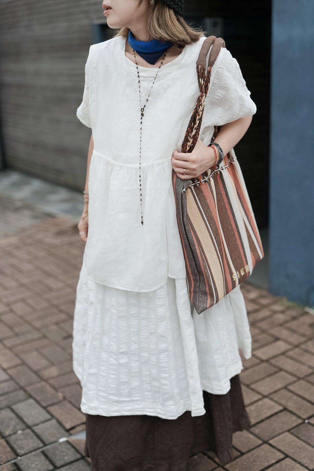 CB145 ROUND NECK SHEER TOP