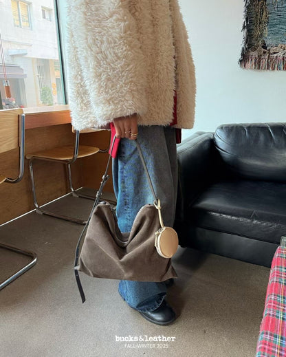 MZ764 ITALIAN LEATHER HANDMADE SHOULDER BAG