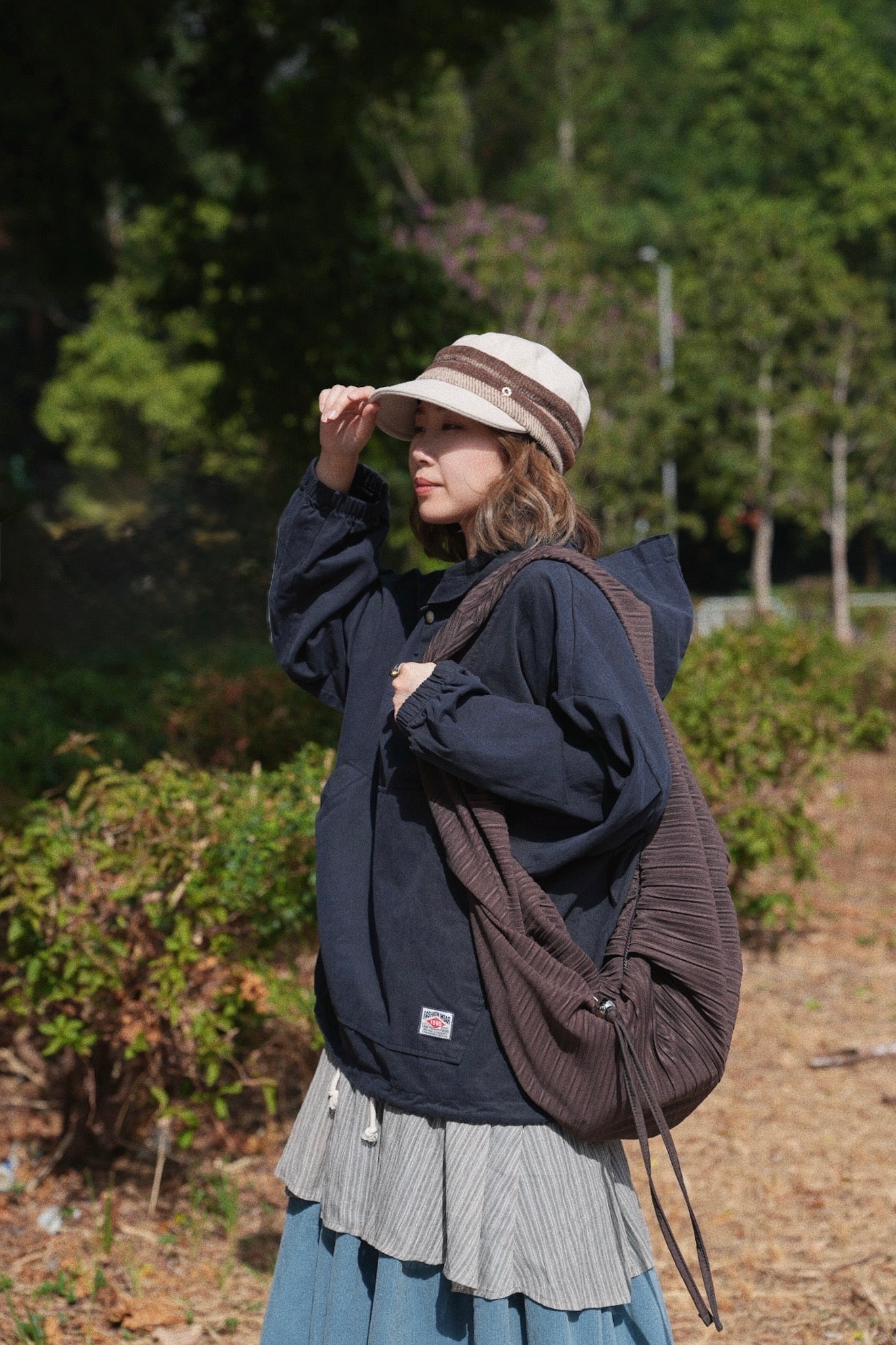 MZ907 NEWSBOY WOOL CAP