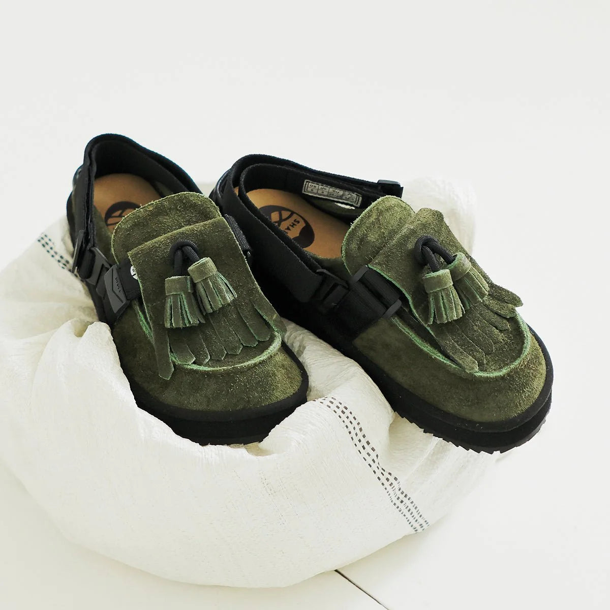 ❗️🔔限時中❗️SHAKA - MOC MULE TASSEL SUEDE