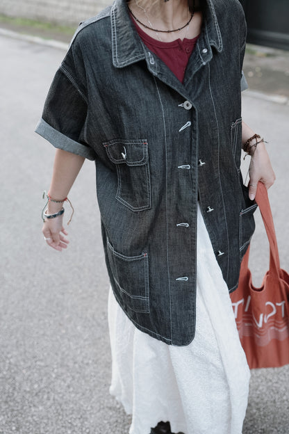 CB125 DENIM POCKET SHIRT